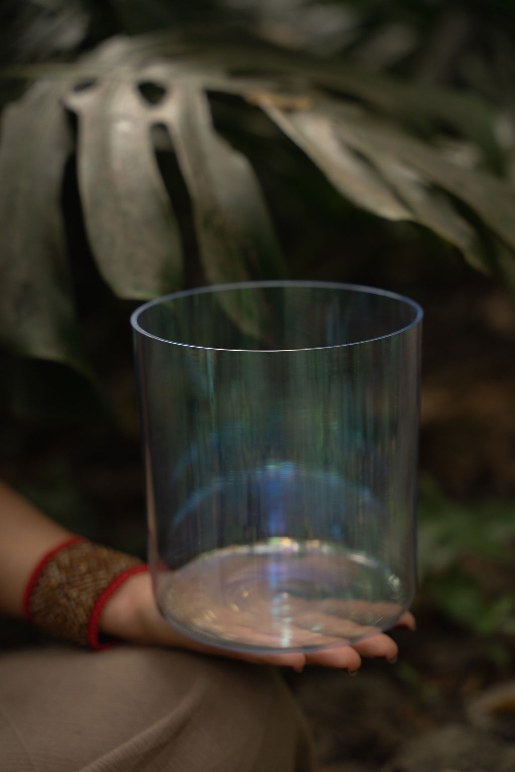Terratone Celeste Quartz Crystal Singing Bowl