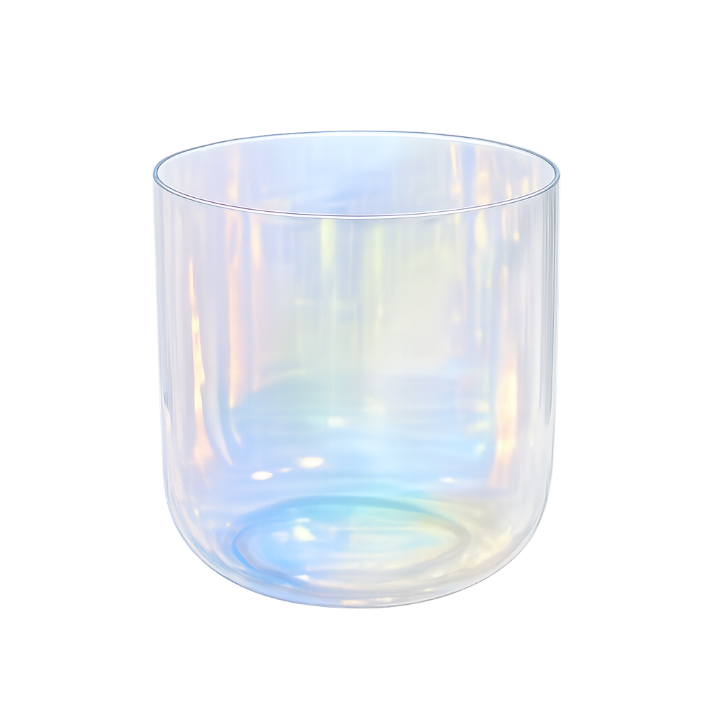 Terratone Aura Quartz Crystal Singing Bowl