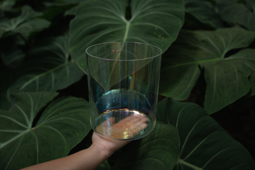 Terratone Aura Quartz Crystal Singing Bowl