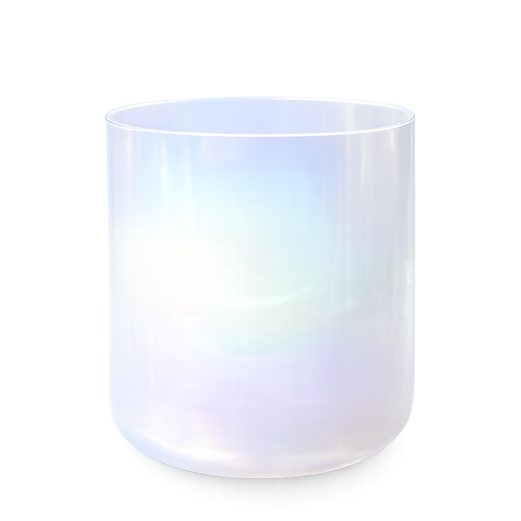 Terratone Pearl Quartz Crystal Singing Bowl